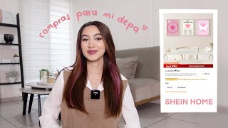 HAUL de hogar para mi departamento  SHEIN [upl. by Haceber494]