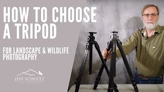 How to Choose a Tripod for Landscape amp Wildlife Photographers [upl. by Winny]