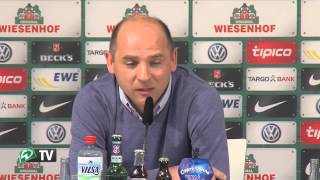 Pressekonferenz Skripnik vor FSV Mainz 05 quotZittere immer nochquot I SV Werder Bremen [upl. by Ayidan]