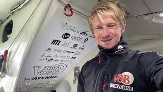 Vendée Globe 2020  Embarquez pour un empannage avec Maxime Sorel [upl. by Selfridge850]