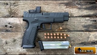 10mm Power Springfield Armory XDM Elite OSP 45quot Gun Review [upl. by Renba620]