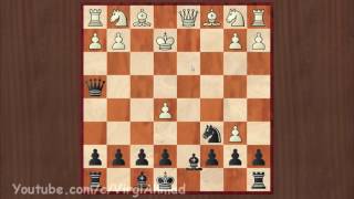 Pembukaan amp Jebakan Catur  Alekhine Defense Four Pawn Attack Variation [upl. by Felicie]