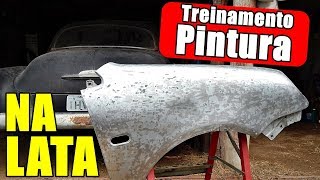 DECAPAGEM DA LATA  Treinamento Pintura 1  LB garage [upl. by Rape]