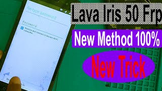 how to lava iris 50 google account removelava iris 50 frp bypass new trick 2023 [upl. by Nylyram]