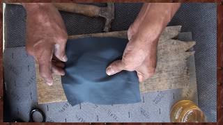 How To Mold Automotive Leather  Leather Upholstery [upl. by Edholm992]