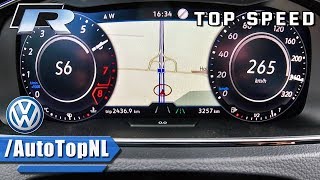 2018 VW Golf R 310HP ACCELERATION amp TOP SPEED 0265kmh by AutoTopNL [upl. by Mathilda807]