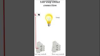 Two way switch wiring diagram [upl. by Voleta]