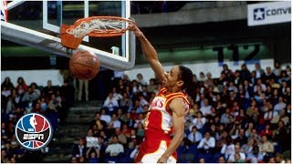 5foot7 Spud Webb wins 1986 NBA Slam Dunk Contest  ESPN Archive [upl. by Enylcaj791]