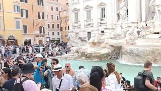 Fontaine de Trevi Rome [upl. by Eytteb]