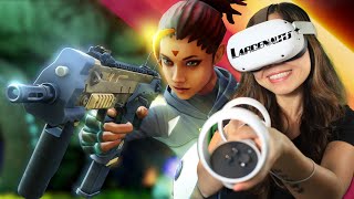 Larcenauts  Overwatch Like Hero Shooter In VR NEW Oculus Quest 2 amp PC VR Game [upl. by Kassia]