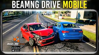 BeamNG Drive Mobile  New Update Gameplay  Download [upl. by Oslec]