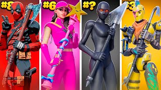 50 Most TRYHARD Fortnite Skin Combos [upl. by Evelc]