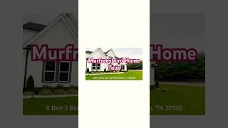 Cool New House Tour in Murfreesboro TN realestate murfreesborotn tennesseehomes [upl. by Ansley115]