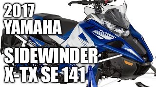 TEST RIDE 2017 Yamaha Sidewinder XTX SE 141 [upl. by Yllrebmik]