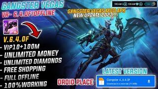 🔥 Gangster Vegas Mod Apk 640f Highly Compressed  Unlimited Money Diamonds Vip 10 Working 100 [upl. by Lolande448]