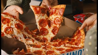 Dominos Commercial 2024 New York Style Ad Review [upl. by Dlawso]