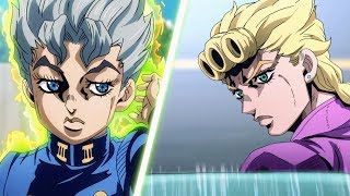 ジョジョ 5  Koichi Meets Giorno Giovanna 『HD』 [upl. by Ernest351]