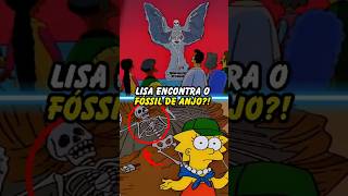 Lisa encontra o Fóssil de Anjo simpsons homer shorts bart [upl. by Gamaliel693]