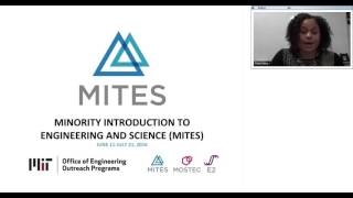 2016 MITES E2MIT and MOSTEC Application Webinar [upl. by Ninon]