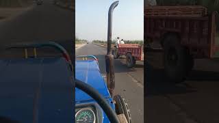 shot video YouTube Swaraj power 735 💪🏻💪🏻  rece Eicher 380 🤣 [upl. by Kinnie]