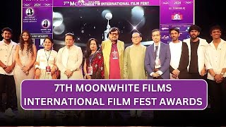 Anup Jalota Jaspinder Narula At Award Event Of 7th Moonwhite Films Int Film Fest [upl. by Zacarias445]