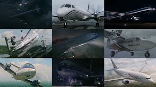 Air Crash Investigation  Season 24  All CrashLanding Animations [upl. by Akerboom]