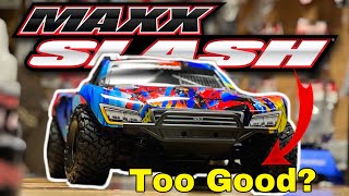 Why is this Truck SO CONTROVERSIAL  Traxxas Maxx Slash [upl. by Eldoree]