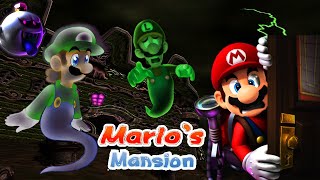 Marios Mansion 1  Full Game Walkthrough 100 [upl. by Veron347]