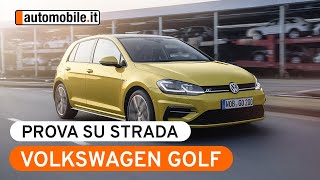 Volkswagen Golf 2018  Prova su strada [upl. by Atteram]