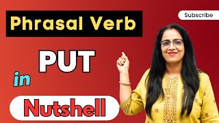 Put Phrasal Verb in 6 Minutes  English With Rani Maam [upl. by Dilaw]