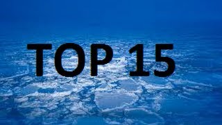 Top 15  Lowest Temperatures Ever Recorded On Earth [upl. by Rezeile921]