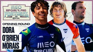 Yago Dora Liam OBrien Frederico Morais  MEO Rip Curl Pro Portugal 2024  Opening Round [upl. by Ysnat]