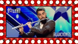 ¡Este flautista sorprende haciendo beatbox  Audiciones 8  Got Talent España 2018 [upl. by Seigler]