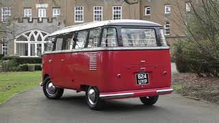 Classic VW Minibus Samba 23 Windows RHD [upl. by Sprague]