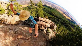 STUCK AGAIN 21 Laps on Freeway in a Day Second Flatiron Boulder Colorado [upl. by Thaine520]