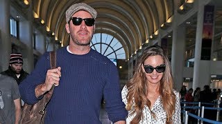 Armie Hammer And Wife Elizabeth Chambers Are The Most Beautiful Couple At LAX [upl. by Zane]