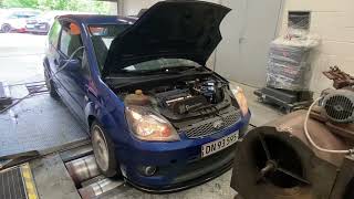 Fiesta ST150 ITB Dyno run [upl. by Arola]