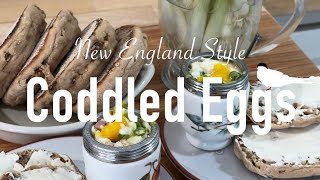 New England Style Coddled Eggs Amazing Breakfast Recipe [upl. by Pru]