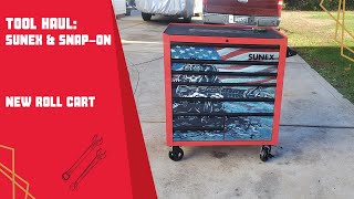 Tool Haul Snapon Sunex and New Roll Cart [upl. by Immanuel]