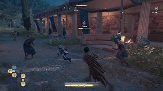 Assassins Creed Odyssey Guesthouse  The Priest Of Asklepios Guestline [upl. by Alarise]