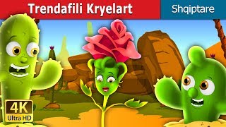 Trendafili Kryelart  The Proud Rose Story in Albanian  AlbanianFairyTales [upl. by Ilatan]