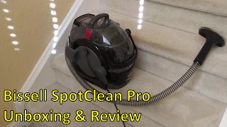 Bissell 3624 SpotClean Pro  Unboxing amp Review [upl. by Artair]