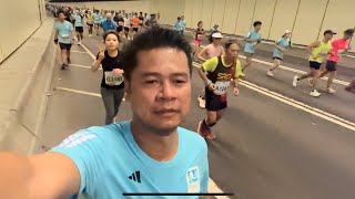 งานวิ่ง Standard Chartered Hong Kong Marathon 2024 Half Marathon I 渣打香港馬拉松 2024 [upl. by Stander538]