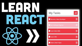 Beginner React Project  Learn React in 35 Minutes [upl. by Enylhsa]