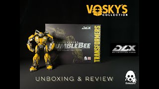 Transformers Bumblebee Threezero DLX Scale Unboxing and Review [upl. by Tova382]