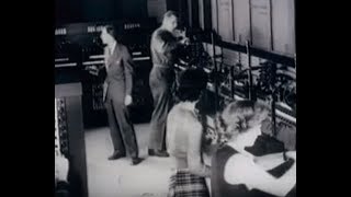 Footage of the ENIAC at the Moore School of Engineering 1946 [upl. by Pascale]