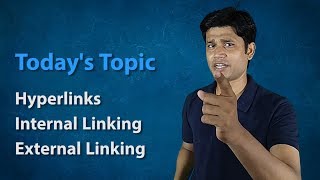 Hyperlink in HTML Internal linking External linking  Introduction of HTML [upl. by Ylrebmyk]