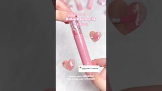 romand glasting color gloss 01 peony ballet 💕 kbeauty yesstyle shortsvideo lipgloss romand [upl. by Louanne]