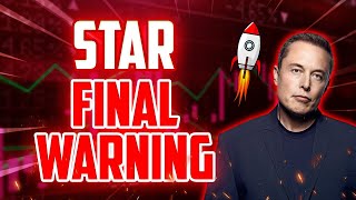 STAR FINAL WARNING BEFORE THIS HAPPENS  STAR ATLAS MASSIVE PRICE PREDICTIONS amp NEWS [upl. by Irakab737]