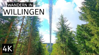 4K Wandern in Willingen  Skywalk Hängebrücke  Ettelsberg  Hochheideturm  Beautiful Impressions [upl. by Idnal]